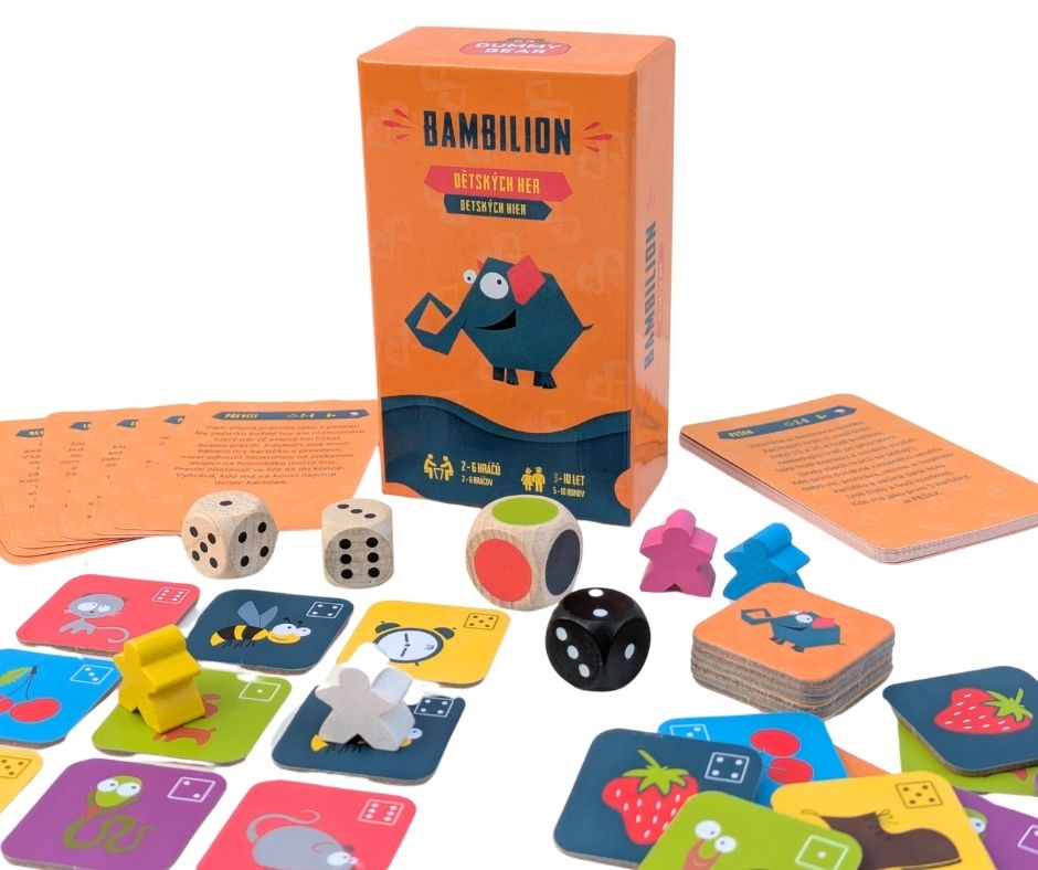 BAMBILION - originální soubor rodinných her do kapsy