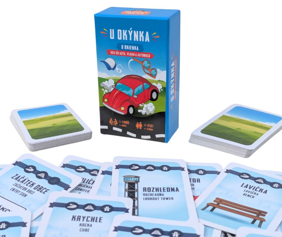 Levně U OKÝNKA - hra do auta, vlaku i autobusu